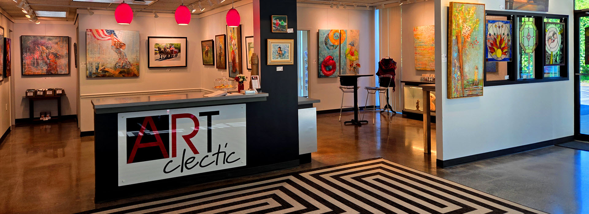 ARTclectic Fine Art Gallery Interior View